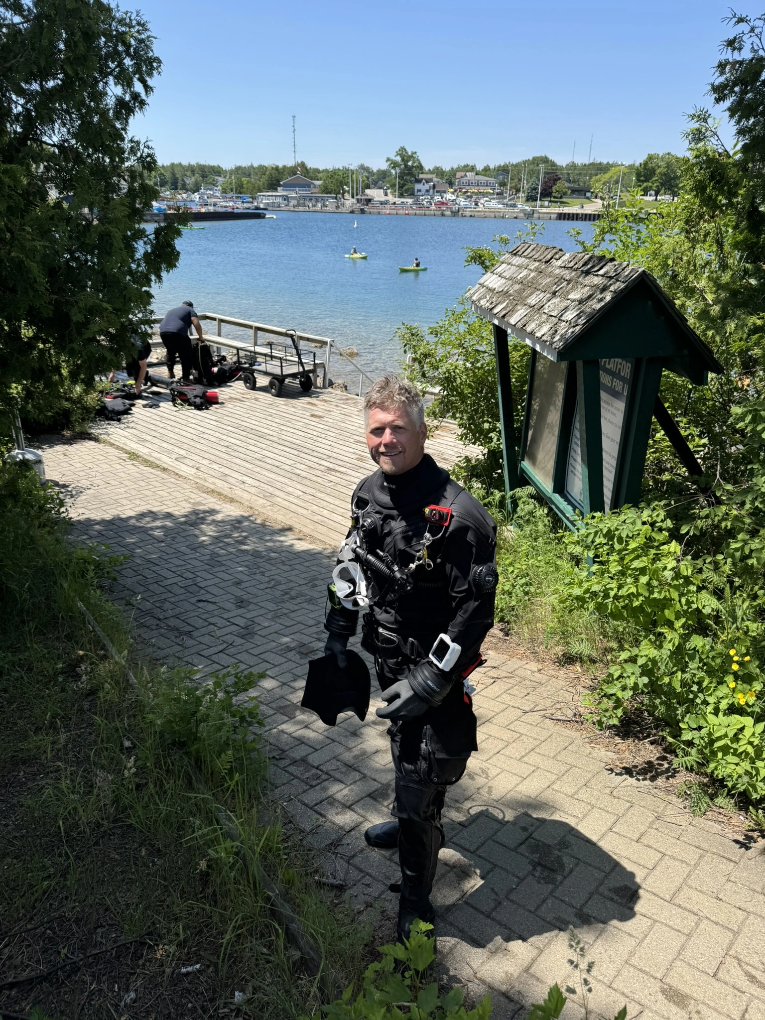 Tobermory Scuba Diver
